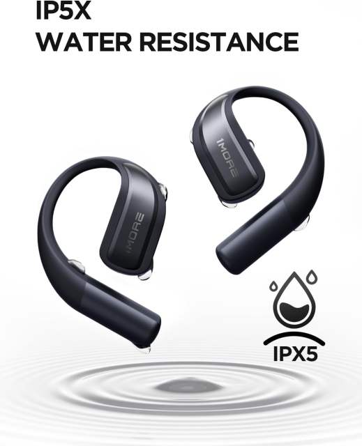 1MORE S70 Open Ear Earbuds, Bluetooth 5.3 Headphones Wireless Earphones with 4 AI ENC Call Noise Reduction