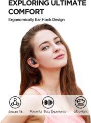 2024 NEW 1MORE S70 Open Ear Earbuds Bluetooth 5.3 Headphones Wireless Earphones