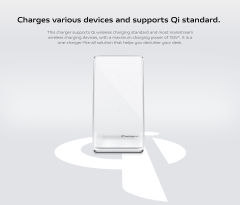 New Original ViVO 50W Wireless Flash Charger Vertical Charger For Vivo X90 Xfold