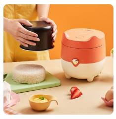 New Mini rice cooker Small 1.2L Rice Cooker Domestic cooking pot midea Fox Line Red kawayi kitty Smart Cooker