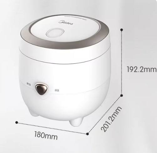 New Mini rice cooker Small 1.2L Rice Cooker Domestic cooking pot midea Fox Line Red kawayi kitty Smart Cooker