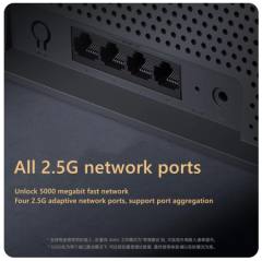 New Xiaomi Router BE6500 WiFi7 2.4/5GHz Duan Bands 160Mhz 6453Mbps Mesh Networking Gaming Acceleration 2.5G Ethernet Port 6 antennas