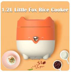 New Mini rice cooker Small 1.2L Rice Cooker Domestic cooking pot midea Fox Line Red kawayi kitty Smart Cooker