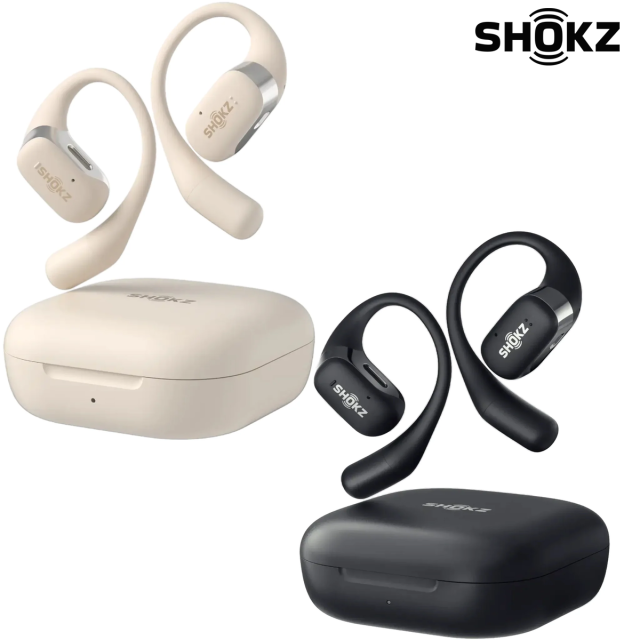 NEW SHOKZ OpenFit  Open-Ear True Wireless Bluetooth Headphones with Microphone Earbuds
