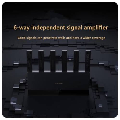 New Xiaomi Router BE6500 WiFi7 2.4/5GHz Duan Bands 160Mhz 6453Mbps Mesh Networking Gaming Acceleration 2.5G Ethernet Port 6 antennas
