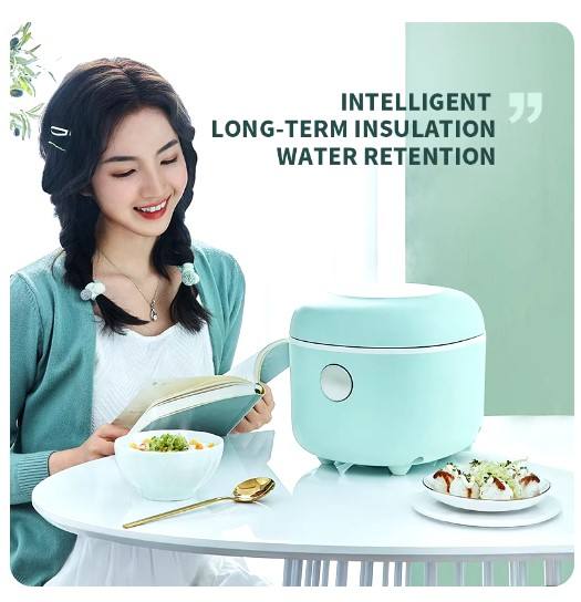 New Midea MB-FB16E213 Home 1.6L Mini Smart Rice Cooker Fully Automatic Reservation for 2-3 Person Dormitory