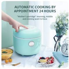 New Midea MB-FB16E213 Home 1.6L Mini Smart Rice Cooker Fully Automatic Reservation for 2-3 Person Dormitory