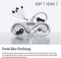 New Nothing Ear Open Wireless Headphones HIFI Slim and See Through Bluetooth Earphones