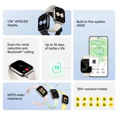 NEW Xiaomi Redmi Watch 5 Lite 1.96'' Bluetooth Smartwatch Health Monitor GPS - GLOBAL VERSION