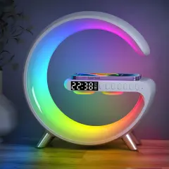 XIAOMI 4-in-1 Alarm Clock, Mood Light, Speaker & Wireless Charger