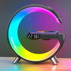 XIAOMI 4-in-1 Alarm Clock, Mood Light, Speaker & Wireless Charger