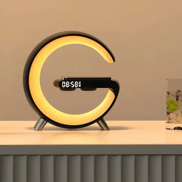 XIAOMI 4-in-1 Alarm Clock, Mood Light, Speaker & Wireless Charger