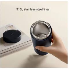 NEW Xiaomi Mijia Portable Electric Heating Cup 2 Temperature LED Thermos 316 Stainless Steel Boiling Cup Kettle For Travel Coffee
