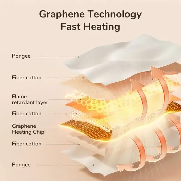 NEW JISULIFE Graphene Electric Hand-warmer HW10