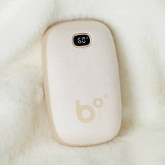 JISULIFE NS06 2-in-1 Suede Hand Warmer & Power Bank  9000mAh Pocket-Size USB-C Fast Charging