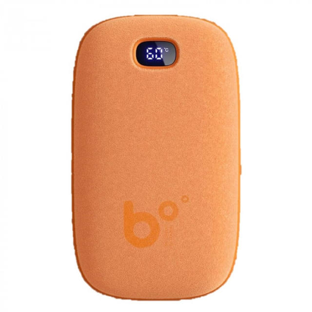 JISULIFE NS06 2-in-1 Suede Hand Warmer & Power Bank  9000mAh Pocket-Size USB-C Fast Charging