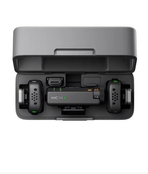 Original NEW DJI MIC mini High-Quality Audio With Stable Transmission Two-Level Active Noise Cancelling 48-Hour Operation w/Case