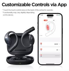 New 1MORE S51 Open Ear Wireless Earphones Ultra-Lightweight Design Secure Fit Open Ear Earbuds