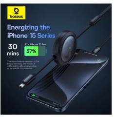 Baseus Retractable 100W 3 in 1 Fast USB Cable for Macbook iPad iPhone 16 15 Samsung