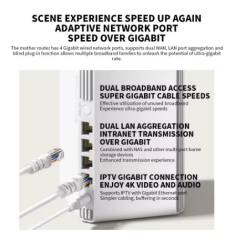 New Xiaomi Whole-Home Mesh System Router AX3000 WiFi 6 Bluetooth Repeater IPTV Signal Amplifier Gaming Accelerator