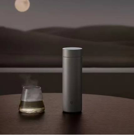 Xiaomi Mijia Thermos Cup Ti2/Ti Pure Titanium Material 6-hour Keep Warm Medical Material No Harmful Heavy Metals Healthy Drink
