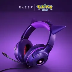 New Razer x Pokémon Gengar Kraken V3 X Wired Headset Headphone Limited Edition