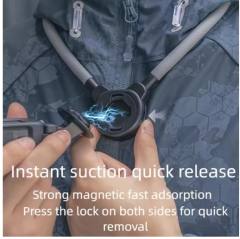 Magnetic Quick Release Neck Mount Holder Selfie Bracket for Gopro GoPro Hero 12/11 Black DJI Action 4 3 2 Insta360 Camera