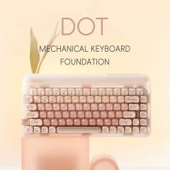 New Lofree Dot 2 Foundation Wireless Mechanical Keyboard Gasket Backlit Linear