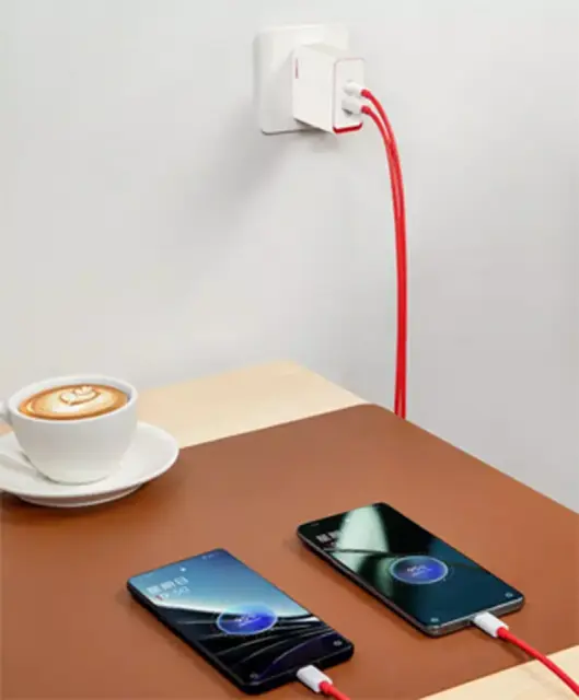 Original OnePlus SUPERVOOC 120W GaN Dual Port USB-C Wall Charger Cable for Oneplus 13 12 11