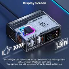 Nubia RedMagic Daofeng 150W USB C Charger Foldable GaN PD3.1 4-Port Laptop Wall Charger