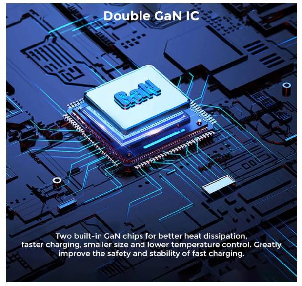 New Nubia RedMagic Daofeng 150W USB C Charger Foldable GaN PD3.1 4-Port Laptop Wall Charger
