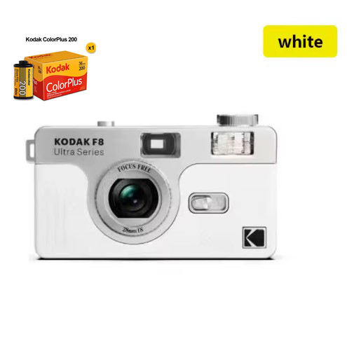 Kodak Ultra F8 Film Camera Non-Disposable Original Retro Film Machine Manual Replaceable Reusable Film Camera With FlashFunction