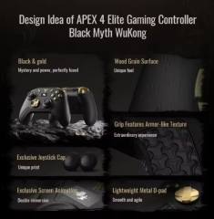 NEW Flydigi APEX 4 Wireless Games Controller Black Myth: Wukong Edition