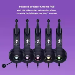 New Razer x Sanrio Kuromi Kraken V3 X Wired Headset Headphone