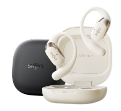 NEW SHOKZ OpenFit 2 Open-Ear True Wireless Bluetooth Headphones with Microphone Earbuds