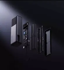 New Xiaomi Power bank 10000mAh 165W Built-in USB-C Cable For Macbook Xiaomi 14 Pro