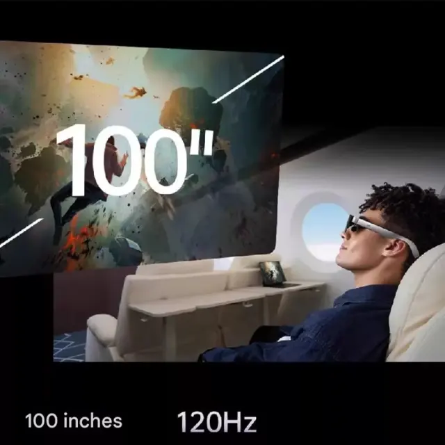New RayNeo Air 3 Air3 Smart AR Glasses 100" 120Hz Pocket TV JoyDock XR Glasses