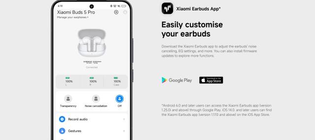 2025 New Xiaomi Buds 5 Pro Earphone
