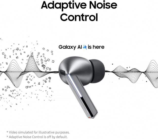 New Samsung Galaxy Buds3 Pro AI Wireless Earbuds Noise Cancelling Bluetooth 360 Audio Hi-Fi Sound Earphones