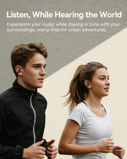 Baseus Bowie MC1 Open Ear Clip-On Earbuds