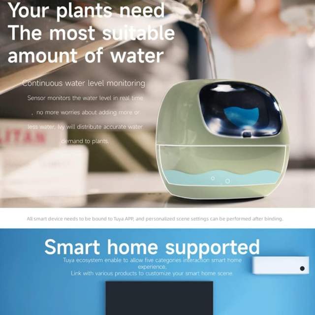 Smart Flowerpots Smart Pet Planter Ai Planter Intelligent Flowerpots Multiple Expressions 7 Smart Sensors and Ai Chips Make Raising Plants