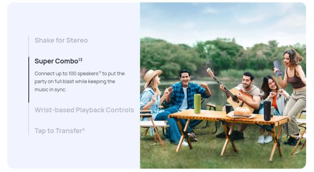 NEW HUAWEI Sound Joy 2 Smart Bluetooth Edition Portable Outdoor Stereo Speaker