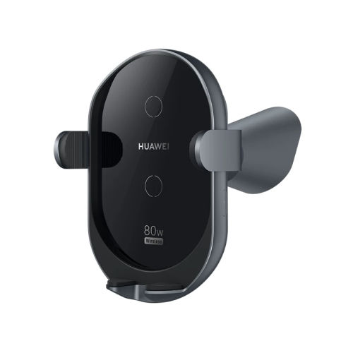 NEW Huawei Super Fast Charging Wireless Car Charger (Max 80W) Car Charger Dual Coil Design Intelligent Opening and Closing