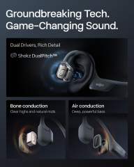 NEW SHOKZ OpenRun Pro 2 S821 Mini Bone Conduction Earphone With 2Mics Long Battery Life IP55 Waterproof