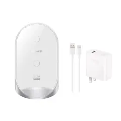 Huawei Pura 70 Pro Ultra 80W Max Qi Wireless Charger +100W Wall Charger Cable