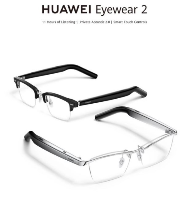New Huawei Smart Glasses 2 Bluetooth 5.3 Noise Cancellation
