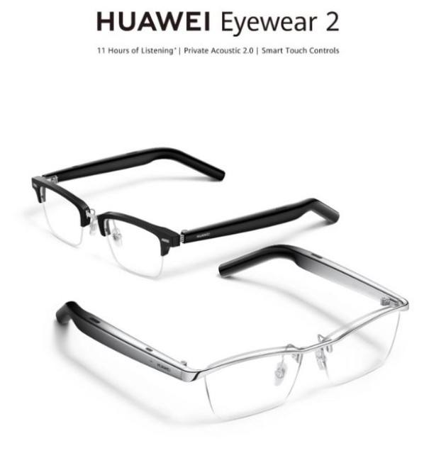 New Huawei Smart Glasses 2 Bluetooth 5.3 Noise Cancellation Speaker Eyewear