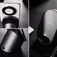 Huawei Pura 70 Pro Ultra 80W Max Qi Wireless Charger +100W Wall Charger Cable