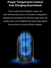 Huawei Pura 70 Pro Ultra 80W Max Qi Wireless Charger +100W Wall Charger Cable