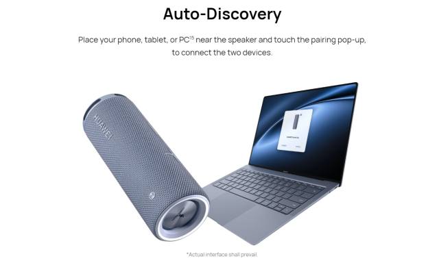 NEW HUAWEI Sound Joy 2 Smart Bluetooth Edition Portable Outdoor Stereo Speaker